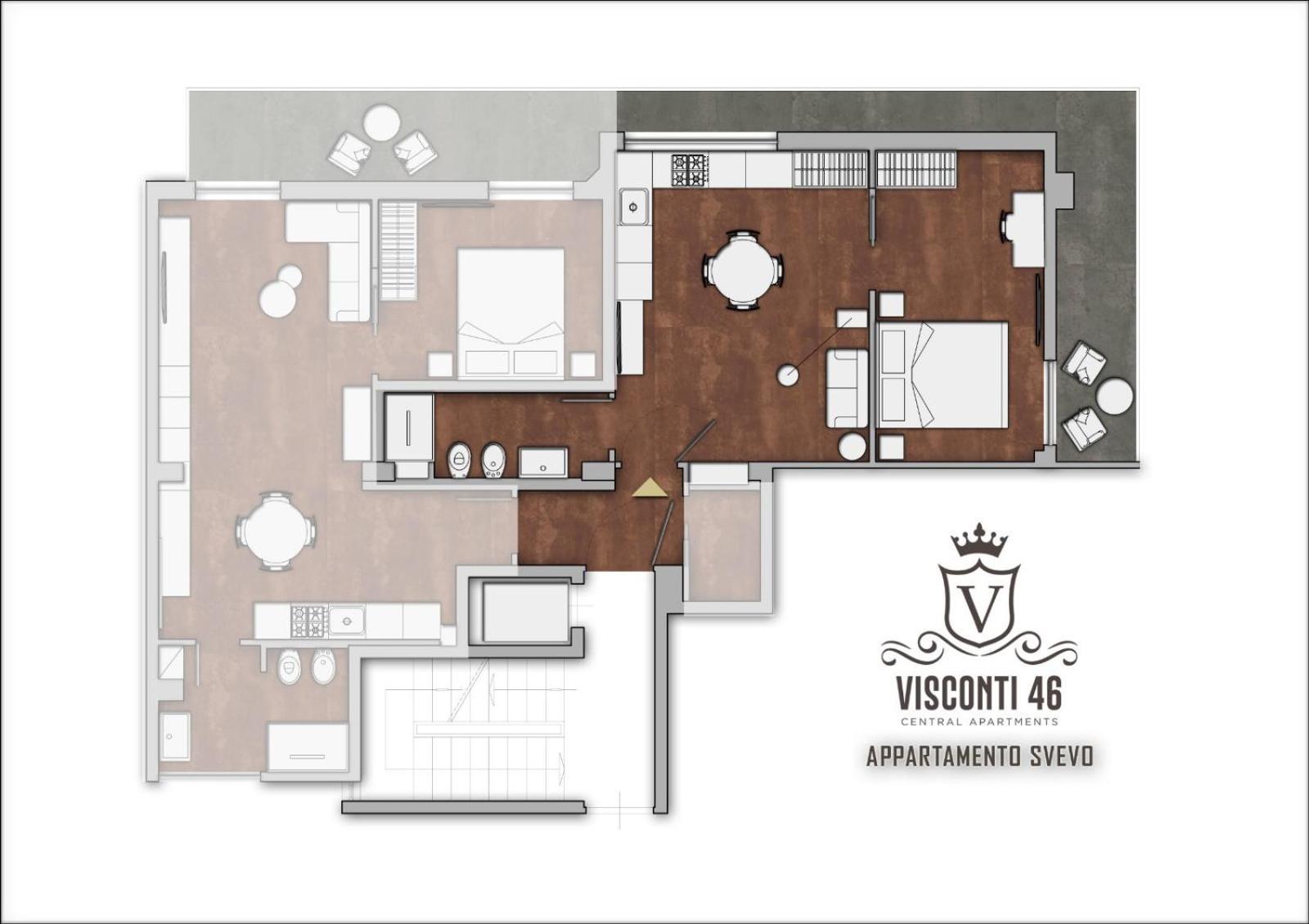 Visconti 46 Central Apartments บารี ภายนอก รูปภาพ